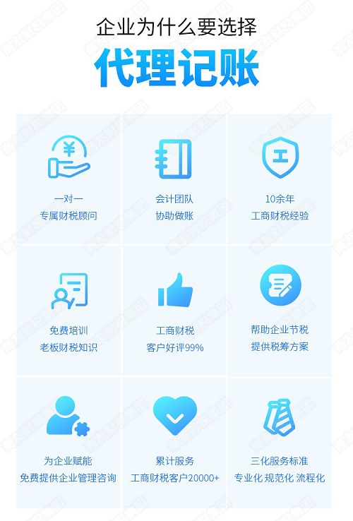 企業(yè)為什么選擇代理記賬1
